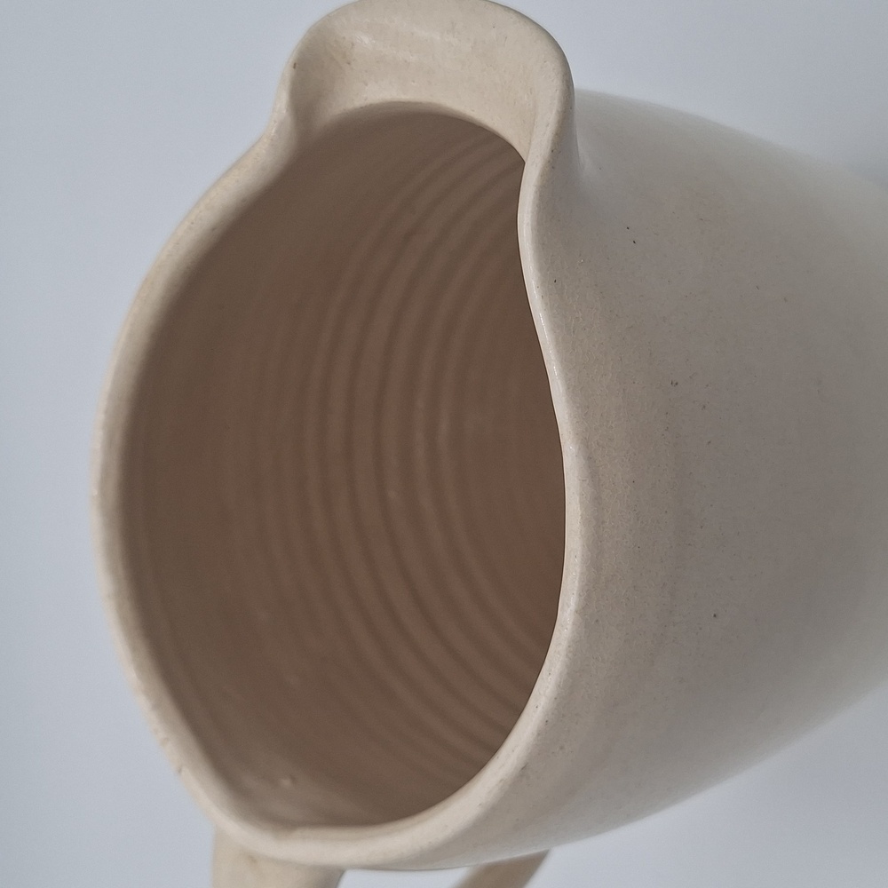 Storie & Son Pottery Vintgage Pitcher Hand Painted  Ceramic Pitcher Collectible - Picture 4 of 9